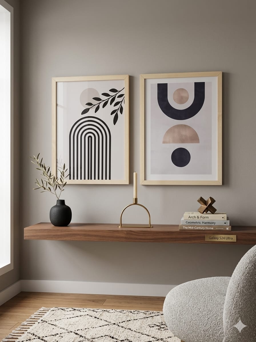 set of wall two pieces