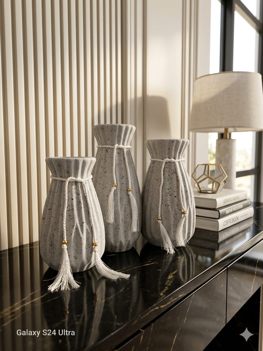 Mega Chic 3-Piece Vase Set