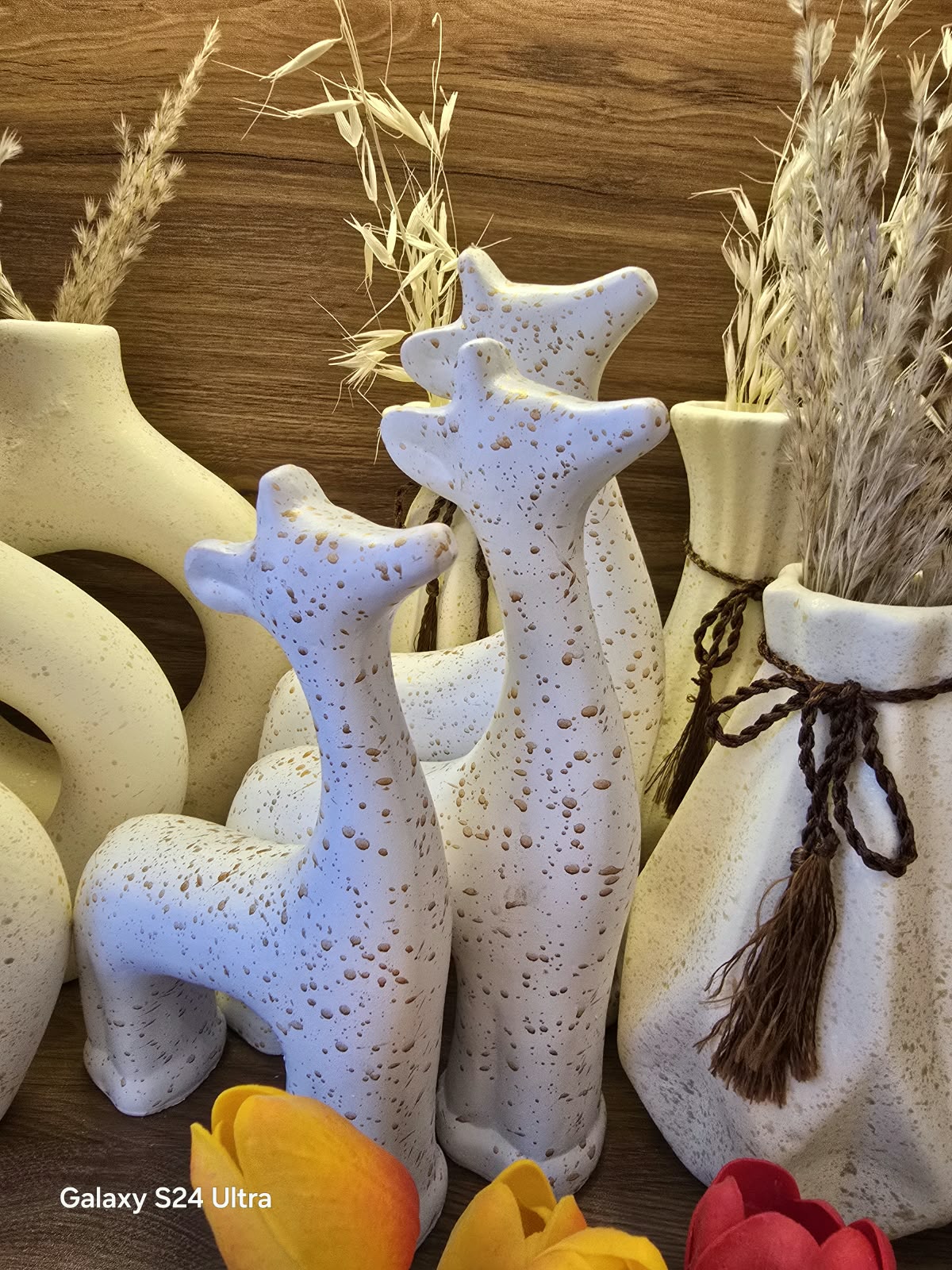 Modern Giraffe Decor Set (3 Pcs)