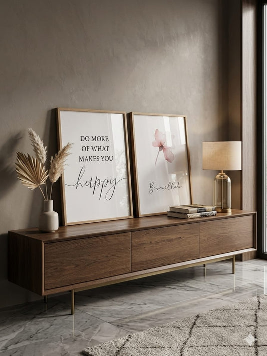 Set of wall art two pices