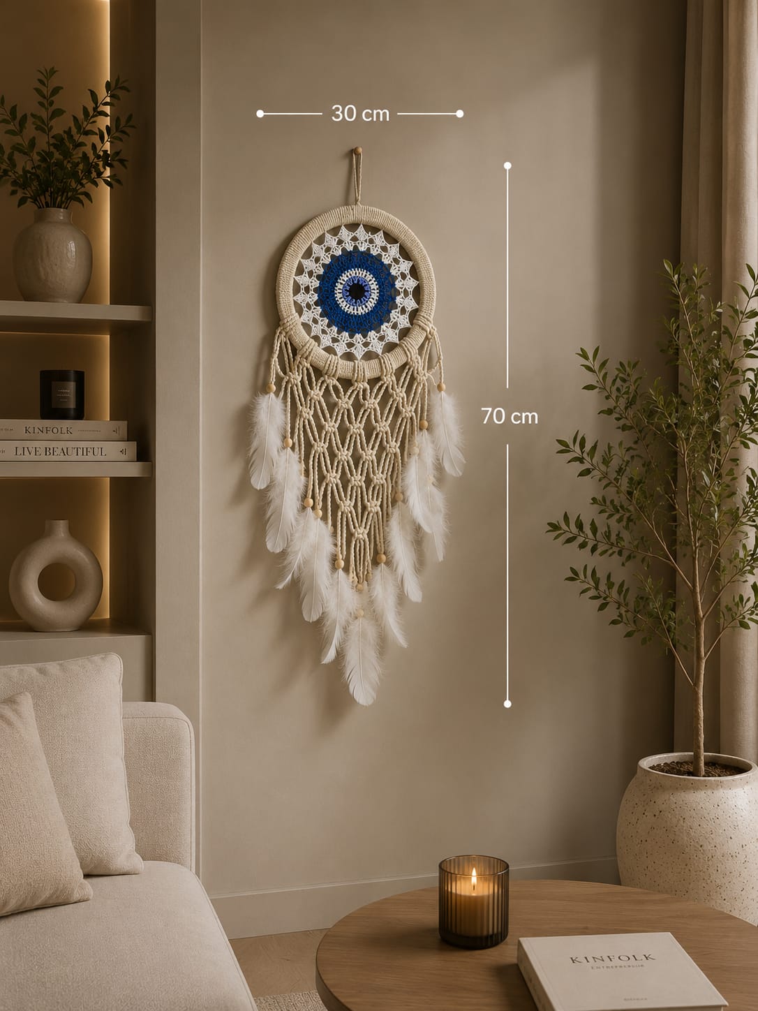 Lila macramé