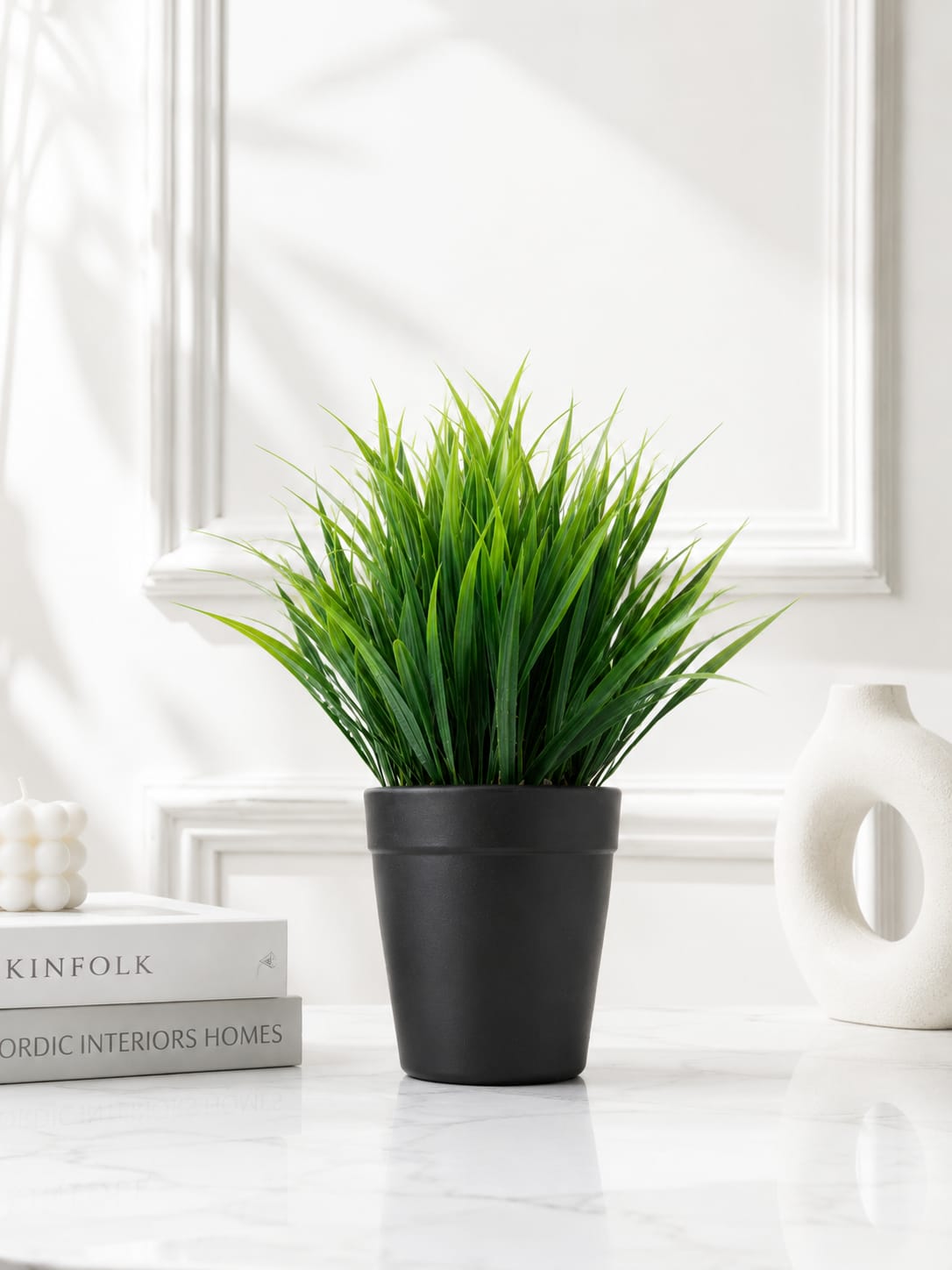 IKEA Black Plant Pot