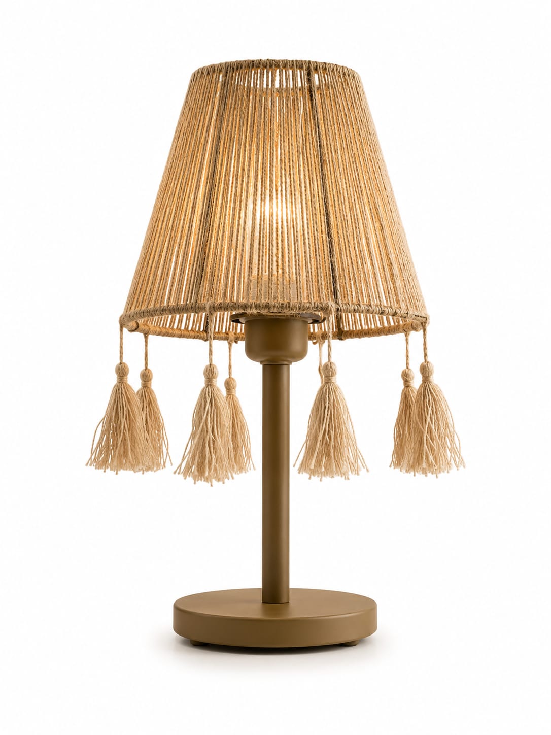Boho Tassel Table Lamp