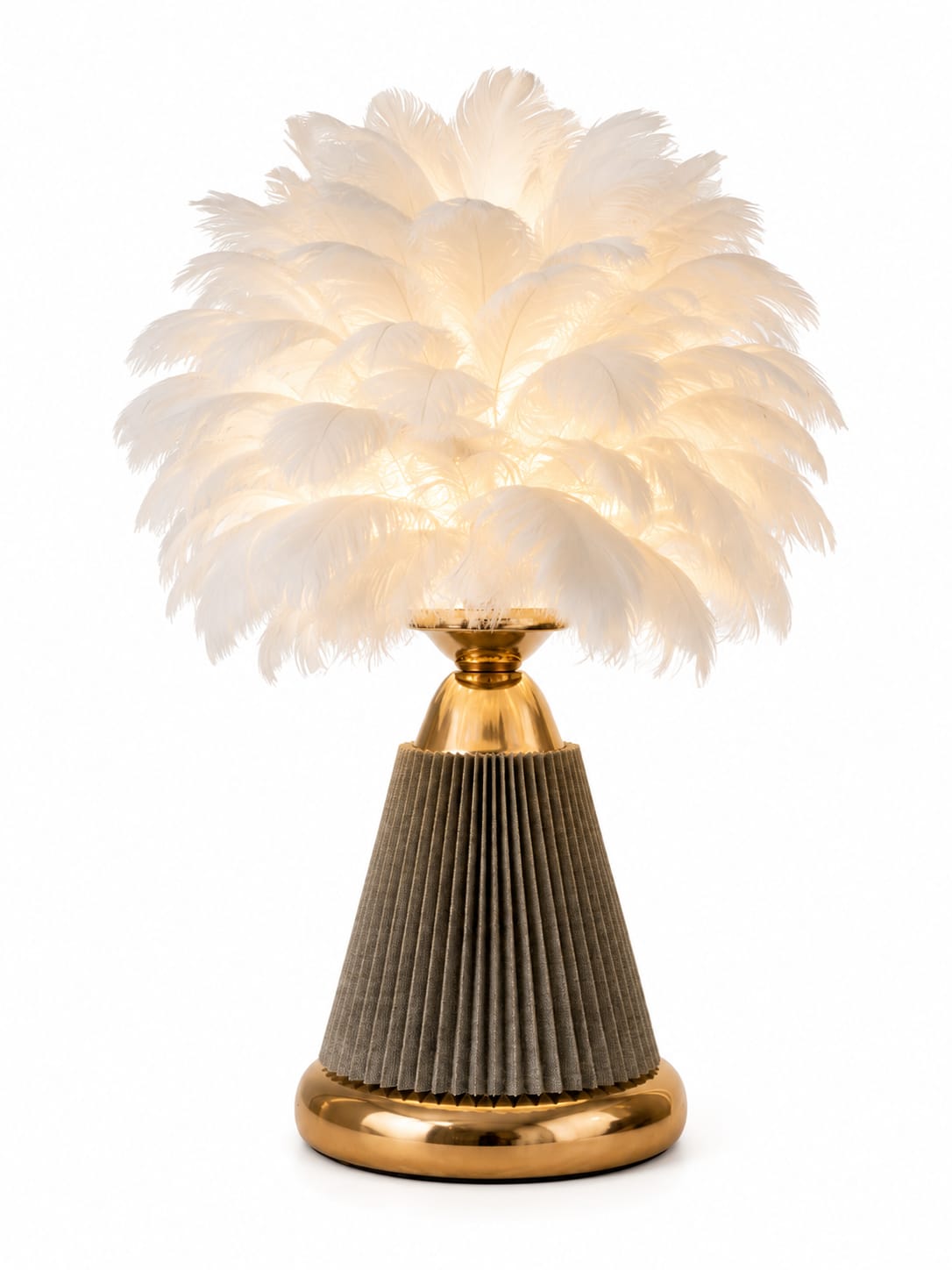 Feather Table Lamp
