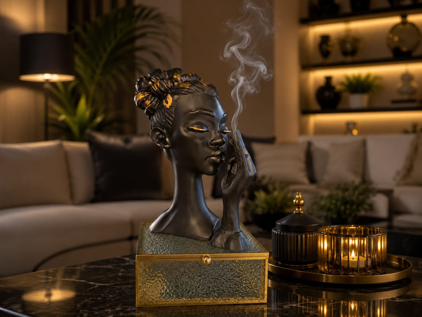 Elegant Lady Incense Burner