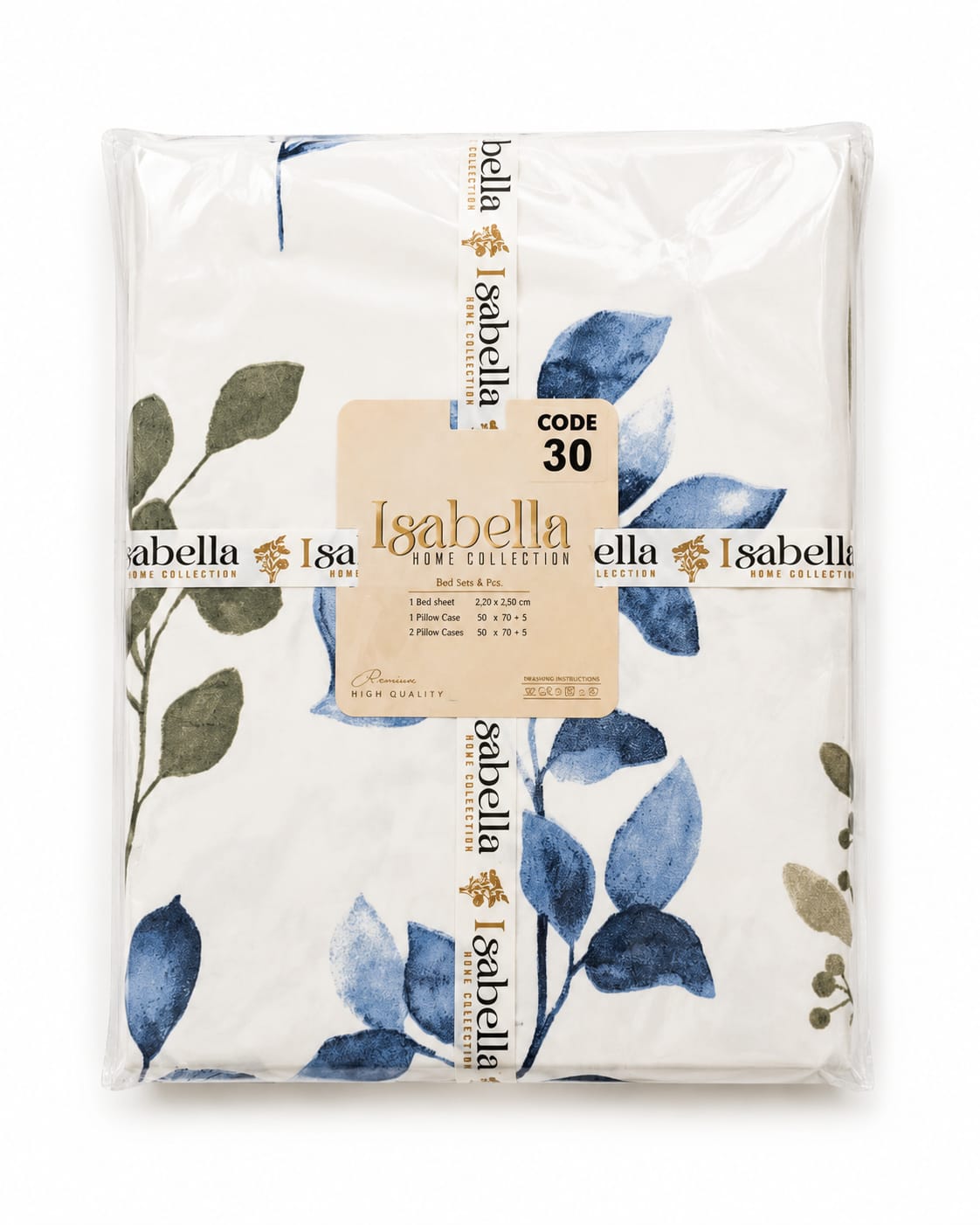 Botanical Cotton Bed Sheet Set 🌿