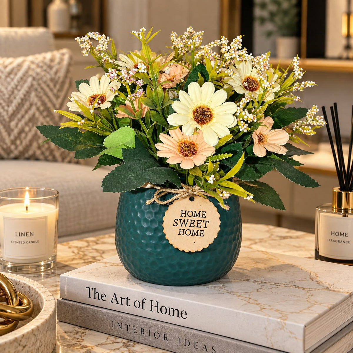 Green Bloom Haven Arrangement