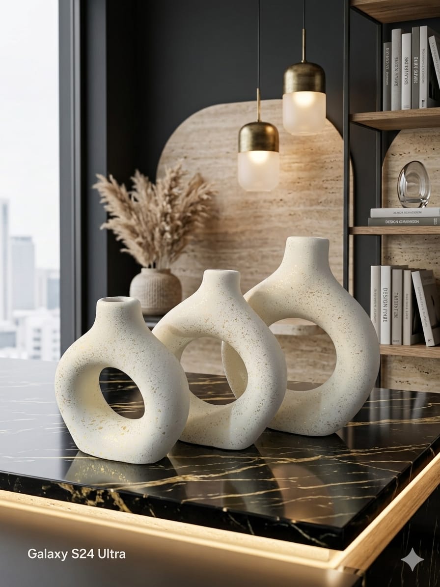 Chic 3-Piece Donut Set