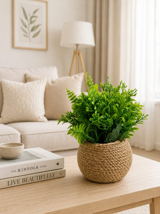 Jute Green Planter