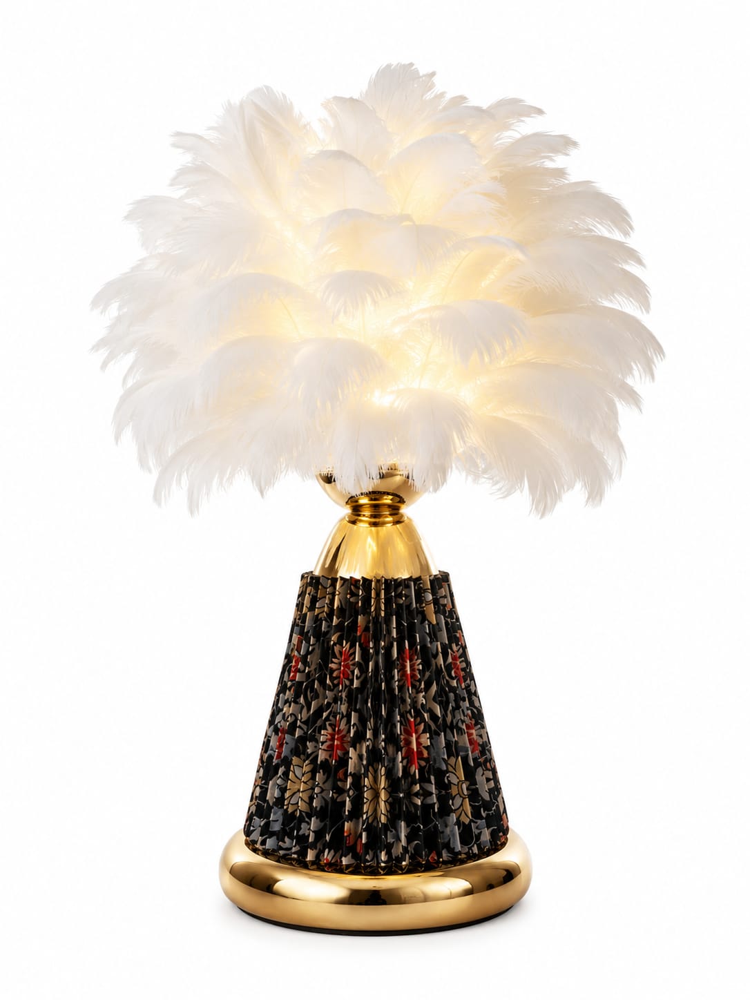 Feather Table Lamp