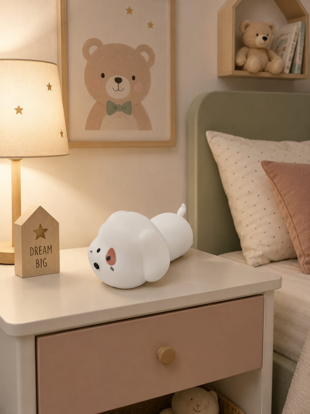 Puppy Silicone Night Light