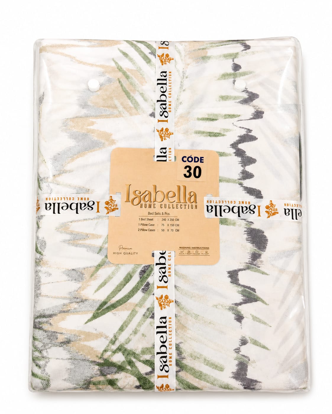 Botanical Cotton Bed Sheet Set 🌿
