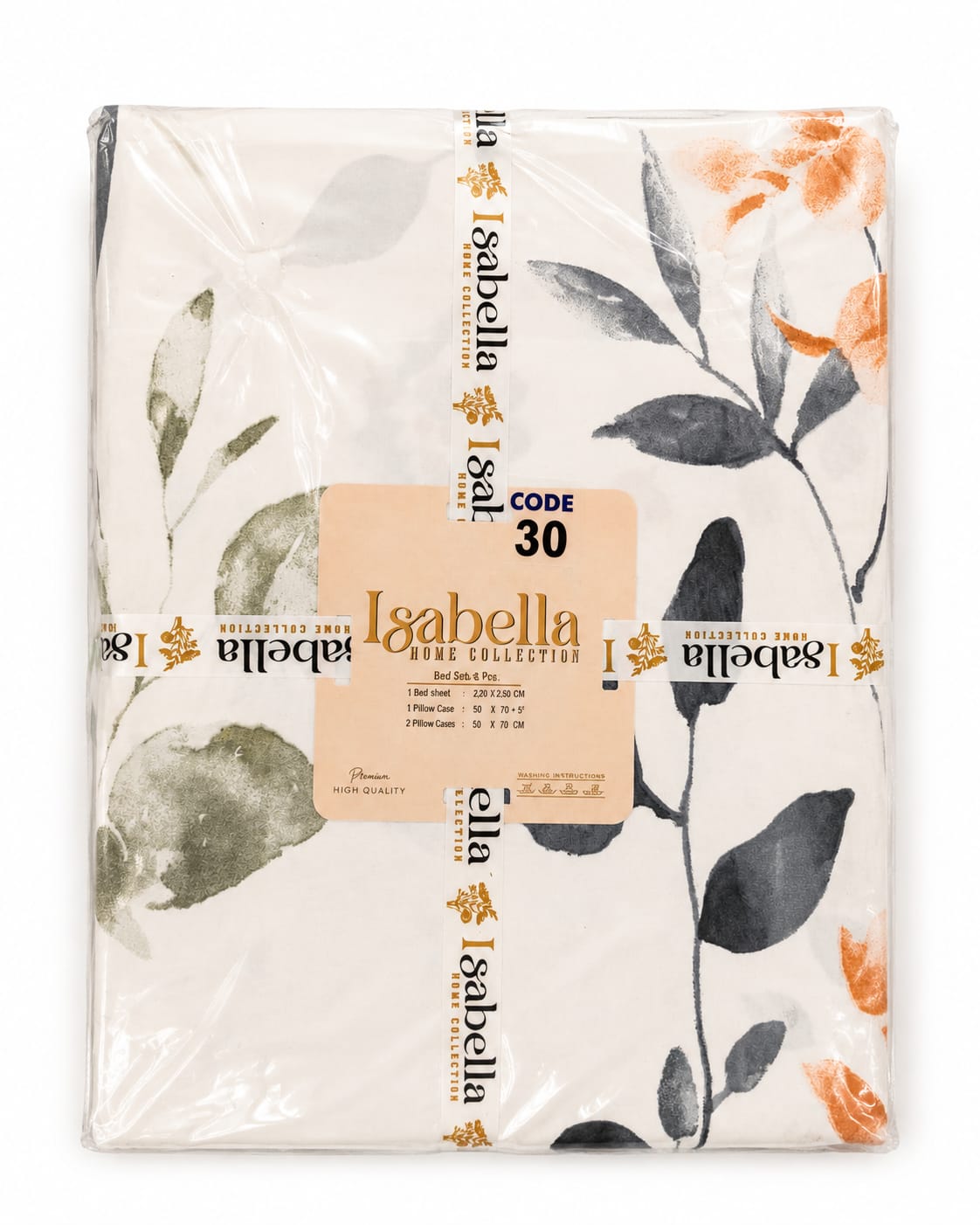 Botanical Cotton Bed Sheet Set 🌿