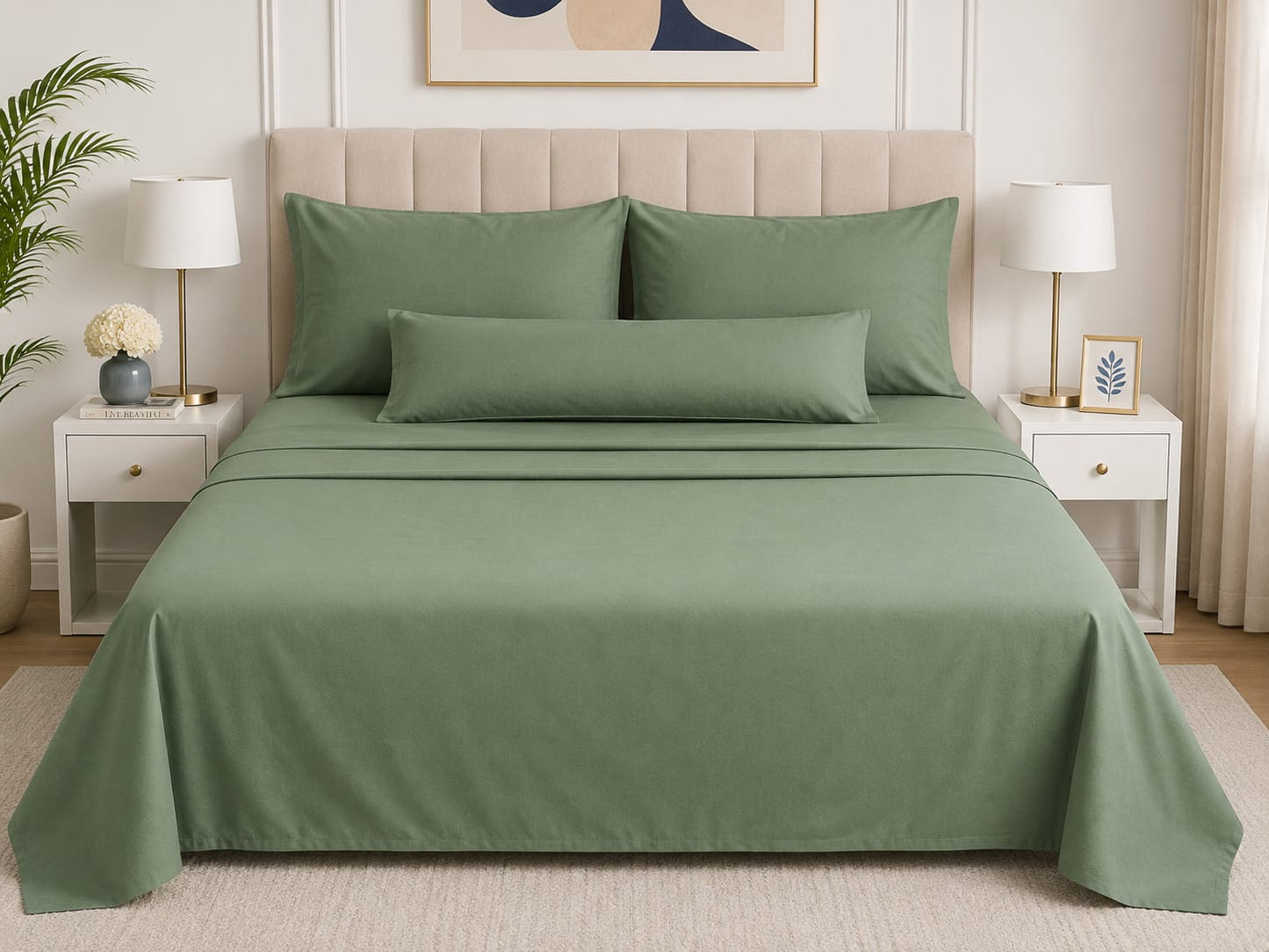 Premium Cotton Bed Sheet Set