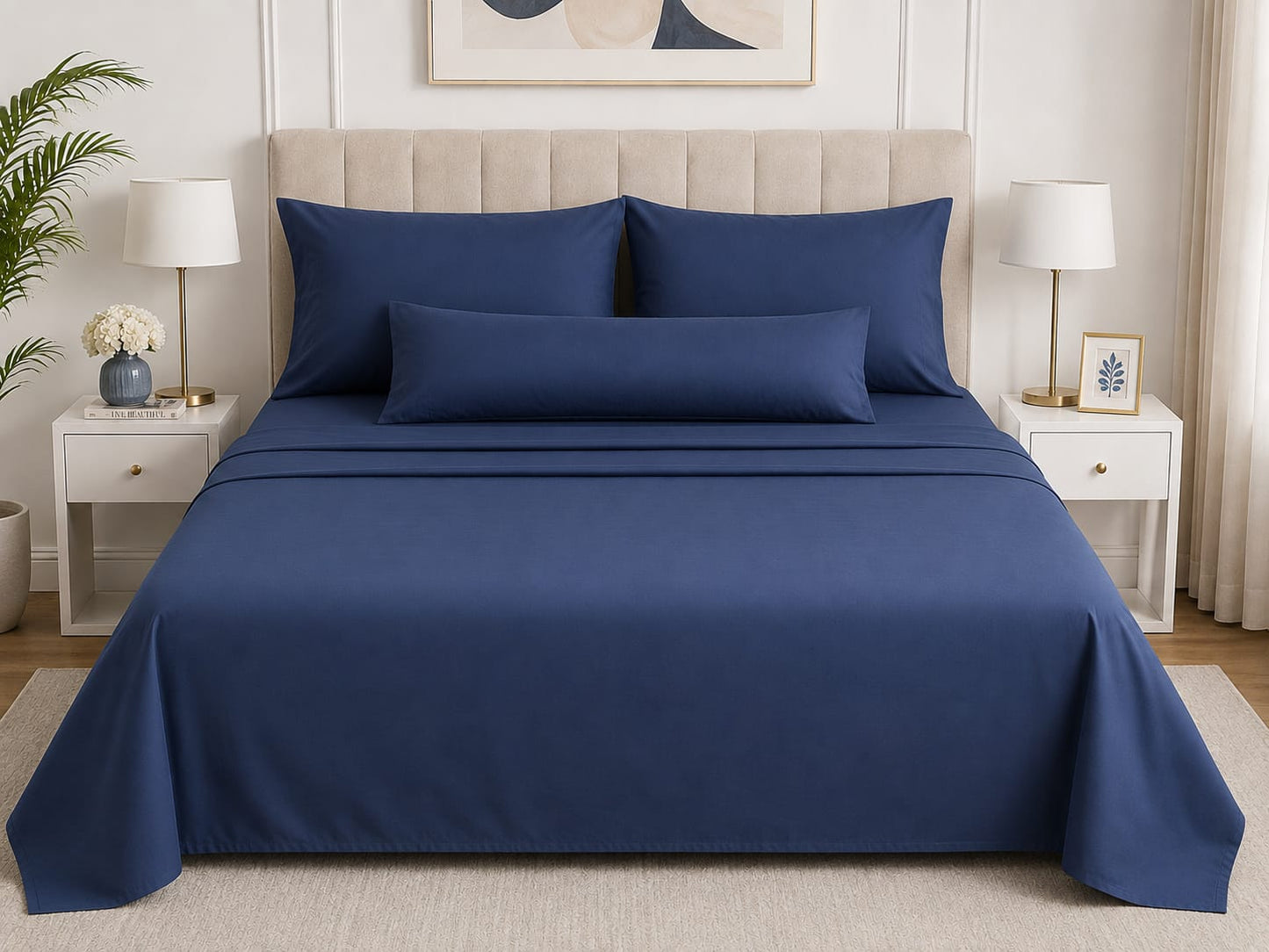 Premium Cotton Bed Sheet Set