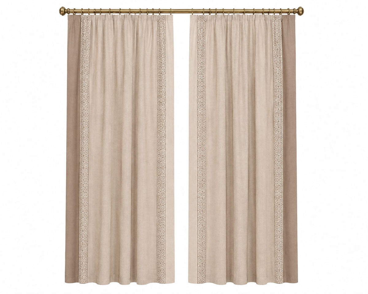 Modern Decorative Curtain Panel