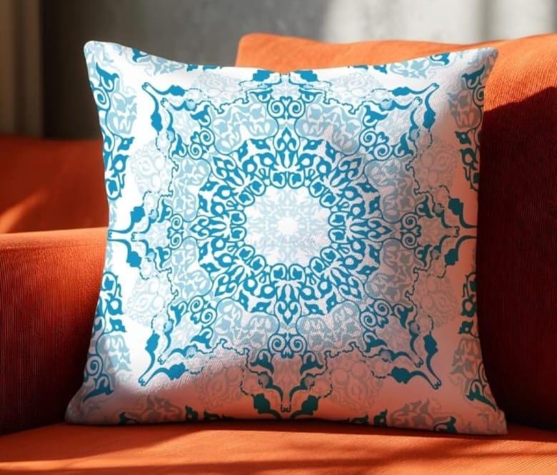 Decorative Oriental Pattern Cushion