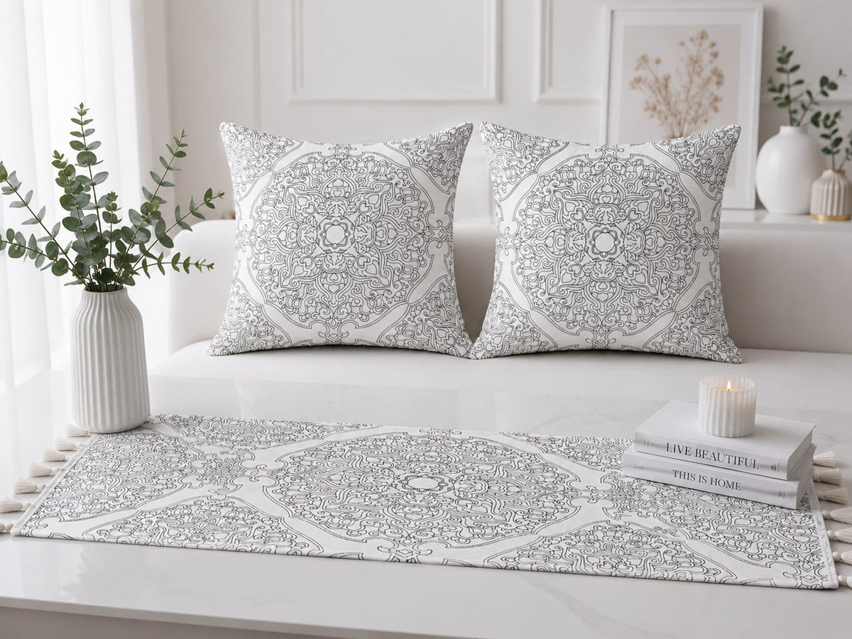 Decorative Oriental Pattern Cushion