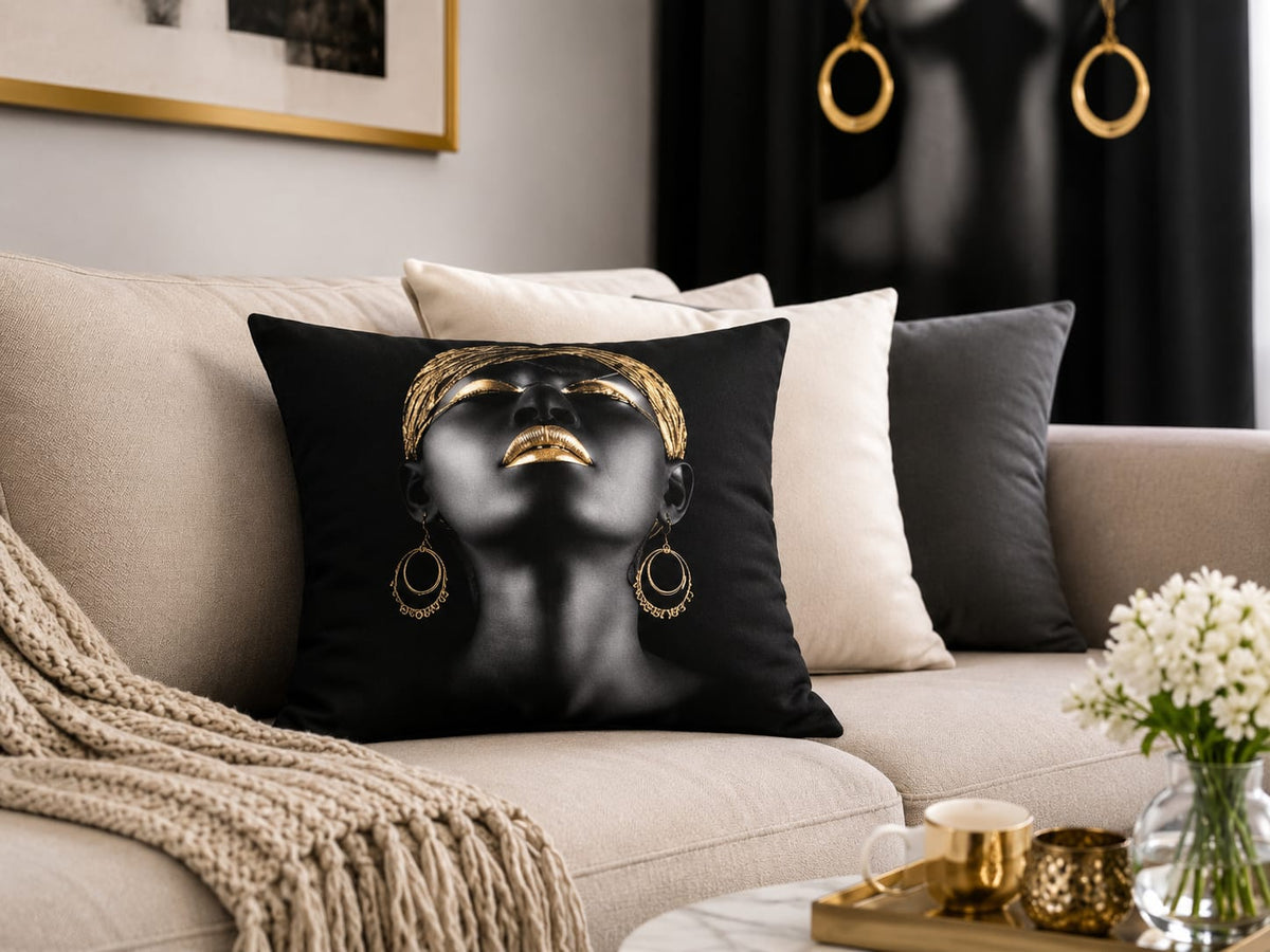 Decorative Oriental Pattern Cushion